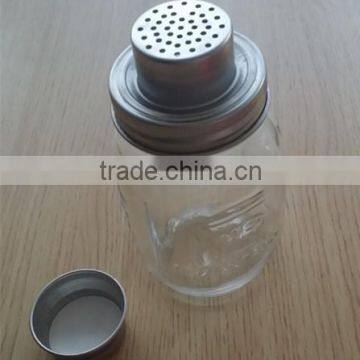New Design 16oz Vintage Glass Ball Mason Jar Cocktail Shaker Martini Shaker photo-4