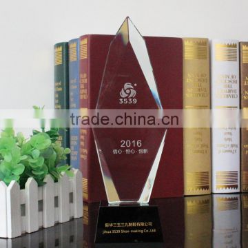 handmake crystal new arrival trophy for on sell