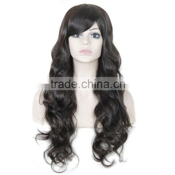 Long Wavy Ladies Wigs african american curly wigs free shipping