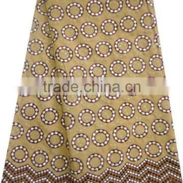 2014 Hot Selling High Quality 100% Cotton Big Swiss Voile Lace Fabric,African Swiss Cotton Voile Lace Made in China