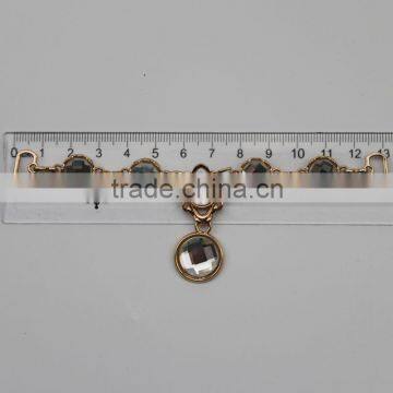 Golden Welded Link Ornamental Women Decorative Design Metal Link Chain photo-2