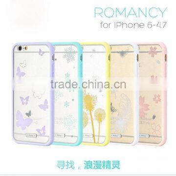 Bulk Buy From China Plastic Equipment Case with TPU Bumper For iPhone 6