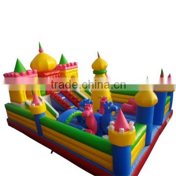 2016 hot kids inflatable amusement park