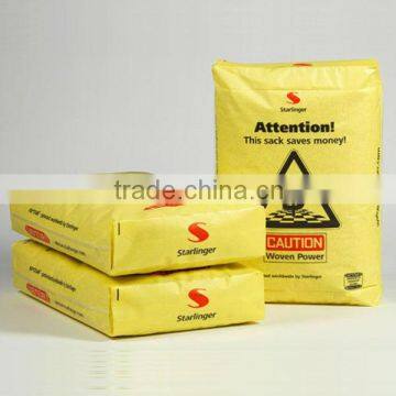 25 kg cement bags by starlinger machine