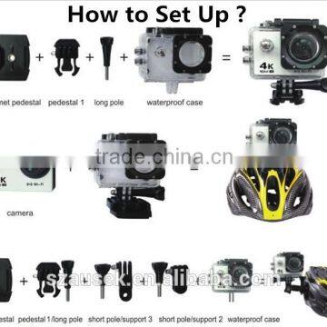 Digital Camera Lcd Screen 2.0 Inch 16 mp HD Out av Interface With 2.4G Remote 4k Camera Split Screen Mode photo-5