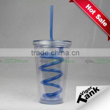 Wholesale Acrylic Tumblers with Straw