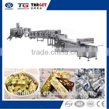Nougat sheeting and cutting production line