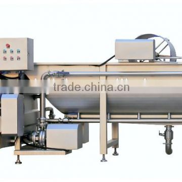 Automatic Vegetable Washing Machine with Vibration Outfeed