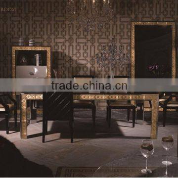 2014 New Crystal Wooden Dining Room Set, Luxury Dining Table, JT14 From China Supplier-JL&C Furniture