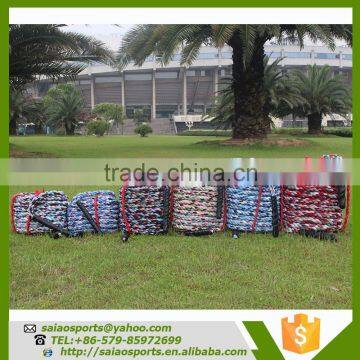 sports equipment double braided polyester rope , tug of war rope cotton