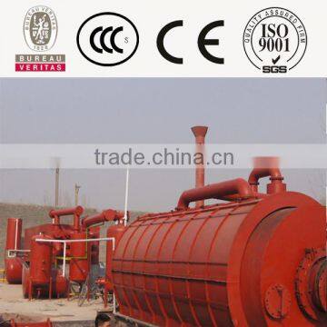 Ce Iso Certified Waste Tyre Pyrolysis Oil Plant With No Pollution