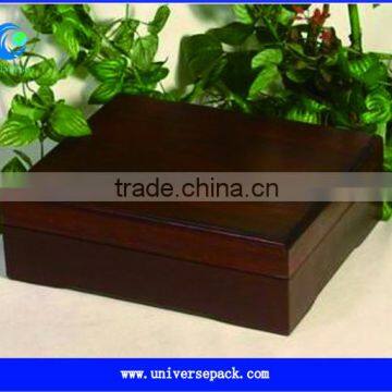 Printed Varnish Wooden Box Custom For Goods Packing High Grade Export Boxes