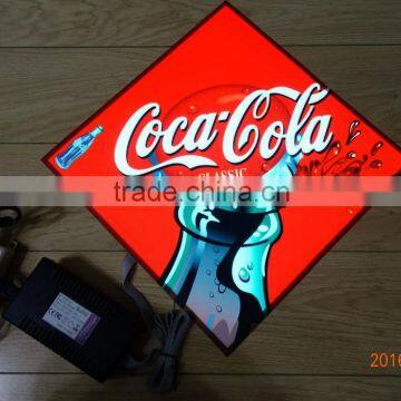 Wonderful beautiful High Quality&High Brightness EL advertisment poster 300mmX300mm AC110V-240V