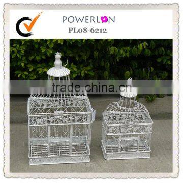 White birdcage hanging birdcages decorative bird cages for weddings