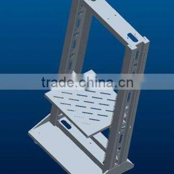 Hot selling metal open rack with cable trunking