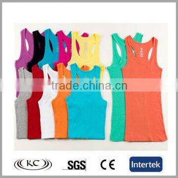 stylish cheap price China boys plain color custom singlet