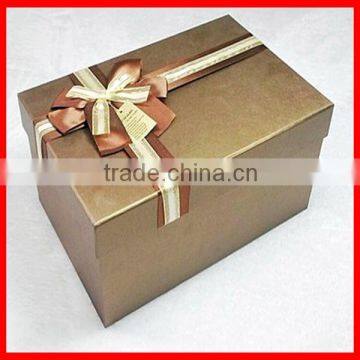 Sweet Lovely Decorative Custom Design Paper Box For Wedding Dress Packaging