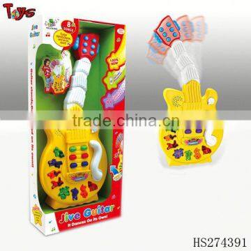 Popular dancing baby toy guitar