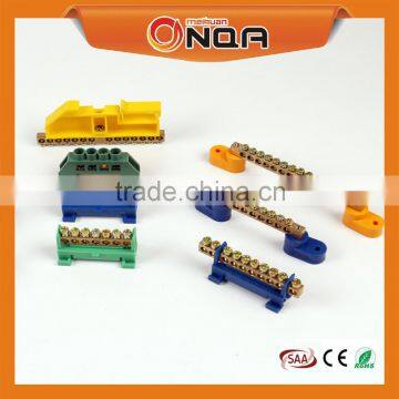 PCB Screw Busbar Barrier Brass Busbar Terminal Block Terminal Blocks photo-2