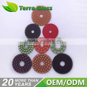 Alibaba China Supplier Dry Pads Diamond Marble Polishing Pad