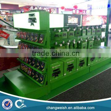 Wood Cell Phone Accessory Retail Display Rack