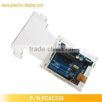 2015 Acrylic Clear Plastic Enclosure Case Box for UNO R3 or UNO R3 Compatible photo-4