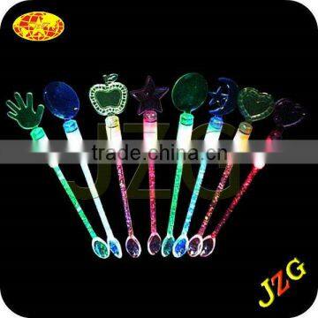 Shining LED Swizzle Stick For Party Supply