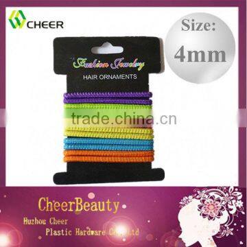 colored hair rubber bands for lady