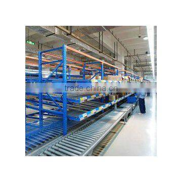 FIFO storage and shelving system