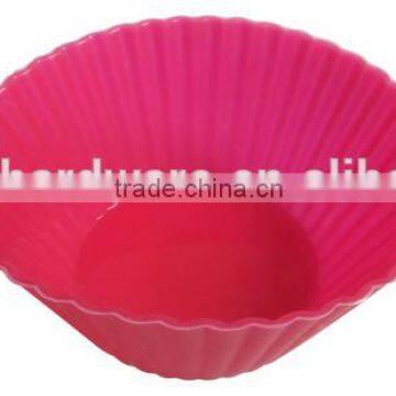 A03-2 Red Mini Silicone Cake Mold/Cupcake Mold