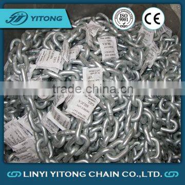 Iso9001 Quality Ensure British Standard Bright Galvanized Brass Short Link Chain photo-3