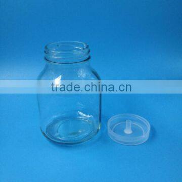 650ml Tissue Culture Plant Glass Bottle ,cultivating Plants in Glass Bottles, Glass Storage Jar photo-3