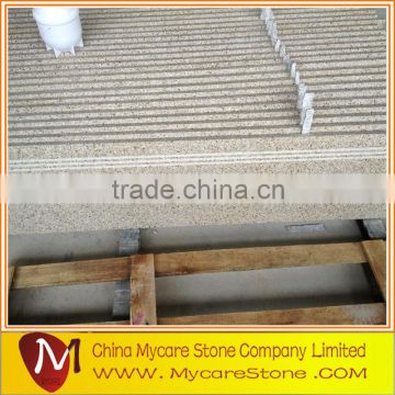 Rusty yellow granite g682 outdoor stair covering