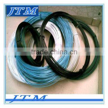 PVC coated wire tie wire/pvc coated copper wire/12 gauge pvc coated wire