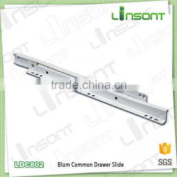 China supplier Blum type painting roller slide rails track cabinet fittings drawer slides