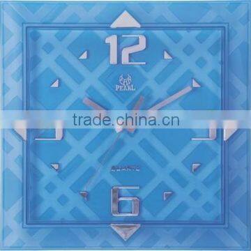 Pearl Quiet Sweep Wall Clock PW242 With 3D Numbers