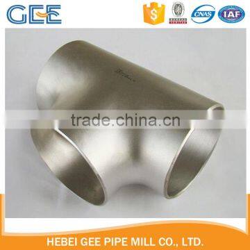 Asme Standard Bevel Ends Black Steel Pipe Fitting Sch40 Tee photo-6
