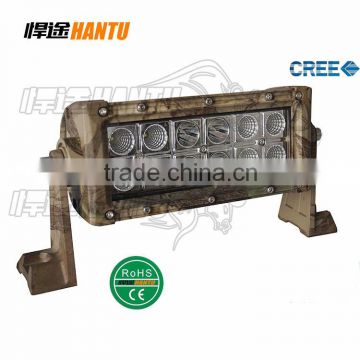 camouflages 36W led light bar CRE E led driving light bar for truck 4x4 and offroad led spot light bar double row