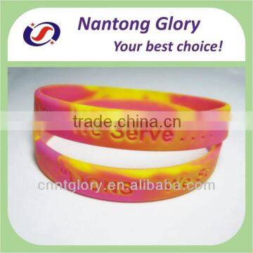 Popular eco-friendly couple silicone wristband