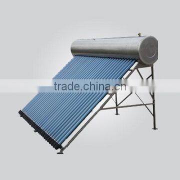 2015 Hot sell,En12975 heat pipe solar water heater price