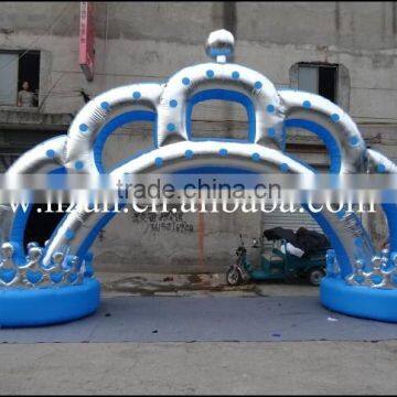 Wedding Decoration Archway Crown Inflatable Arch