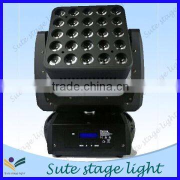 25x10W 4IN1 led matrix moving head light