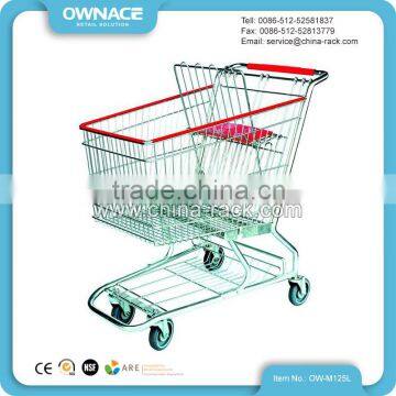 125L American Style Folding Shopping Cart Shopping Trolley