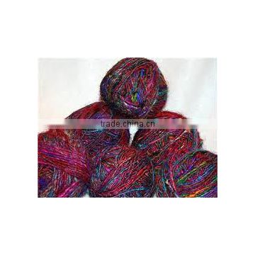 RECYCLED SARI SILK YARN