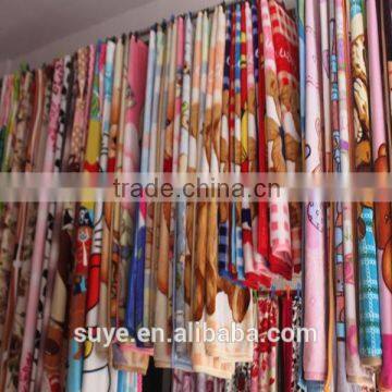 double side and wholesale printed flannel blanket 100%polyester