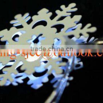 Holiday LED string light with snow flake led christmas decoration light point party light