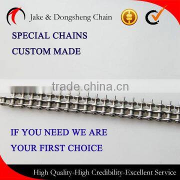 DSC/dsh Nonstandard Stainless Steel Conveyor Chains With Round Attachments and Extended Pins photo-6