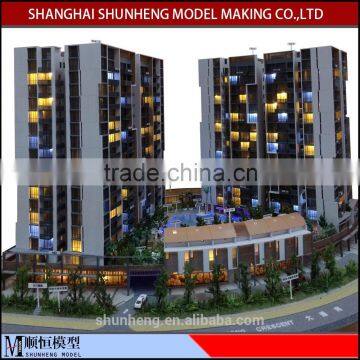 2015new Residential Maquette construction building model