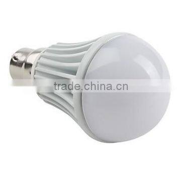 AC85-265V A60 B22 9W 18*SMD5730 700LM 6000K cool White Light LED Globe Bulbs/aluminum led light bulb,non-dimmable
