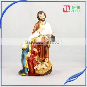 Polyresin Religious Figure Resin Holy Family photo-2